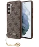 Guess Samsung Galaxy S24 Plus Hoesje Charm Back Cover Bruin