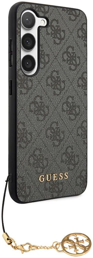 Guess Samsung Galaxy S24 Hoesje Charm Back Cover Zwart afbeelding 4