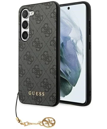 Guess Samsung Galaxy S24 Plus Hoesje Charm Back Cover Zwart Hoesjes