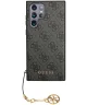 Guess Samsung Galaxy S24 Ultra Hoesje Charm Back Cover Zwart