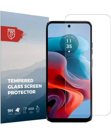 Rosso Motorola Moto G34 9H Tempered Glass Screen Protector Screen Protectors