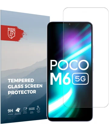 Rosso Xiaomi Redmi 13 4G / Poco M6 9H Tempered Glass Screen Protector Screen Protectors