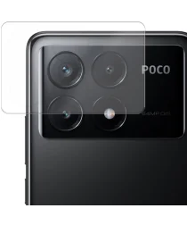 Rosso Xiaomi Poco F6 Pro Camera Lens Protector Transparant