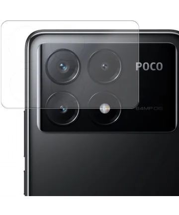 Rosso Xiaomi Poco F6 Pro Camera Lens Protector Transparant Screen Protectors