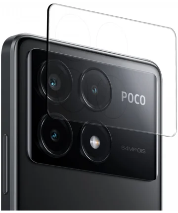 Rosso Xiaomi Poco X6 Pro Camera Lens Protector Transparant Screen Protectors