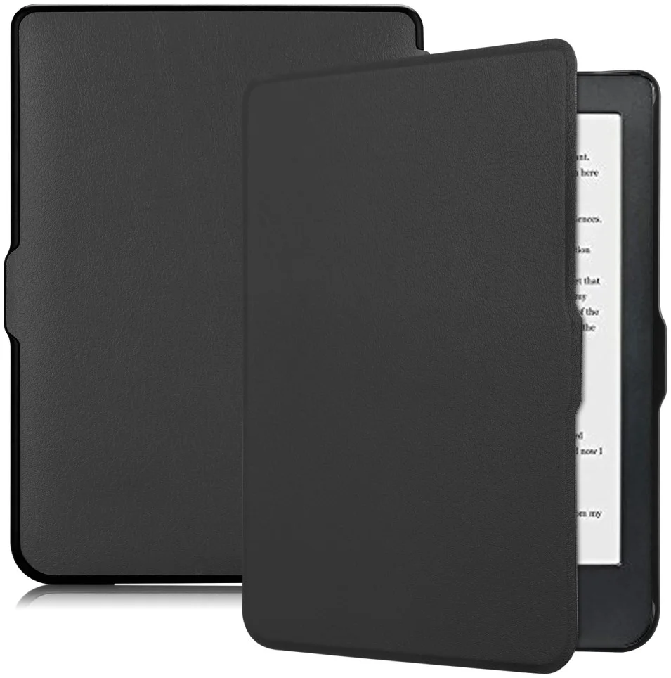 Kobo Clara HD Hoes Book Case Sleep Cover Beschermhoes Zwart afbeelding 1