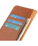 KHAZNEH Oppo A78 4G Hoesje Portemonnee Book Case Bruin