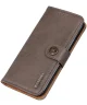 KHAZNEH Oppo A58 4G Hoesje Portemonnee Book Case Khaki