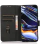 KHAZNEH Oppo A58 4G Hoesje Retro Wallet Book Case Zwart