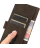 KHAZNEH Oppo A58 4G Hoesje Retro Wallet Book Case Bruin