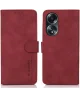 KHAZNEH Oppo A58 4G Hoesje Retro Wallet Book Case Rood