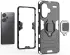 Xiaomi Redmi Note 13 Pro Plus Hoesje Magnetische Kickstand Ring Blauw afbeelding 3