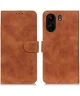 KHAZNEH Xiaomi Redmi 13C / Poco C65 Hoesje Retro Wallet Book Case Bruin