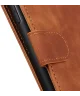 KHAZNEH Xiaomi Redmi 13C / Poco C65 Hoesje Retro Wallet Book Case Bruin