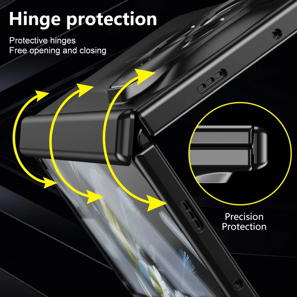 OnePlus Open Hoesje Hinge Protection Cover Zwart afbeelding 2