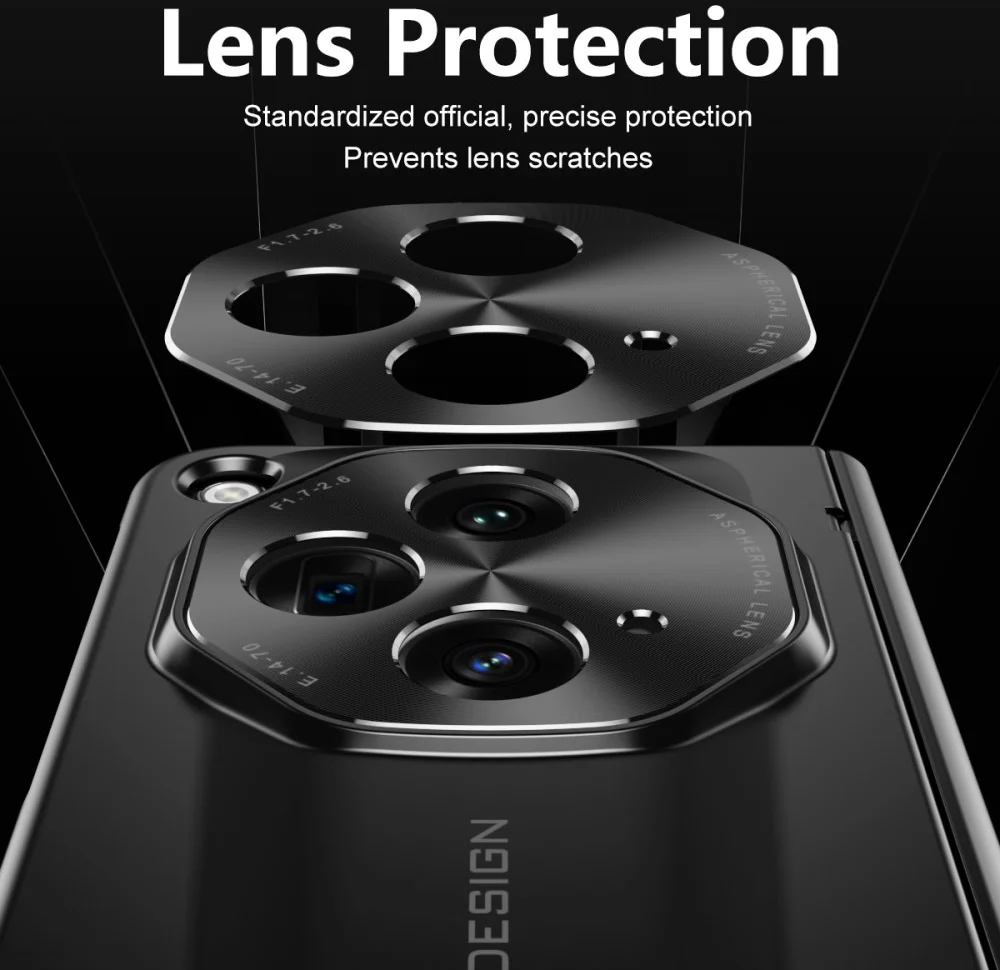 OnePlus Open Hoesje Hinge Protection Cover Zwart afbeelding 4