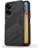Xiaomi Redmi 13C / Poco C65 Hoesje Shockproof Kickstand Zwart