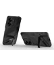 Xiaomi Redmi 13C / Poco C65 Hoesje Shockproof Kickstand Zwart