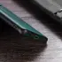 OnePlus 12 Hoesje MagSafe Kunstleer Back Cover Groen afbeelding 3