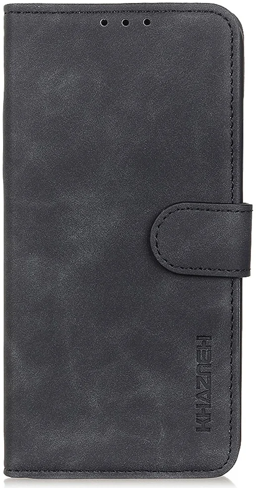 KHAZNEH Samsung Galaxy A35 Hoesje Retro Wallet Book Case Zwart afbeelding 7