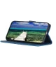 KHAZNEH Samsung Galaxy A35 Hoesje Retro Wallet Book Case Blauw