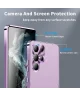 Samsung Galaxy S24 Ultra Hoesje met MagSafe Metalen Frame Paars