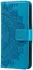 Samsung Galaxy A55 Hoesje Mandala Book Case met Pasjeshouder Blauw afbeelding 5