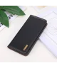 KHAZNEH Samsung Galaxy A55 Hoesje RFID Book Case Leer Zwart