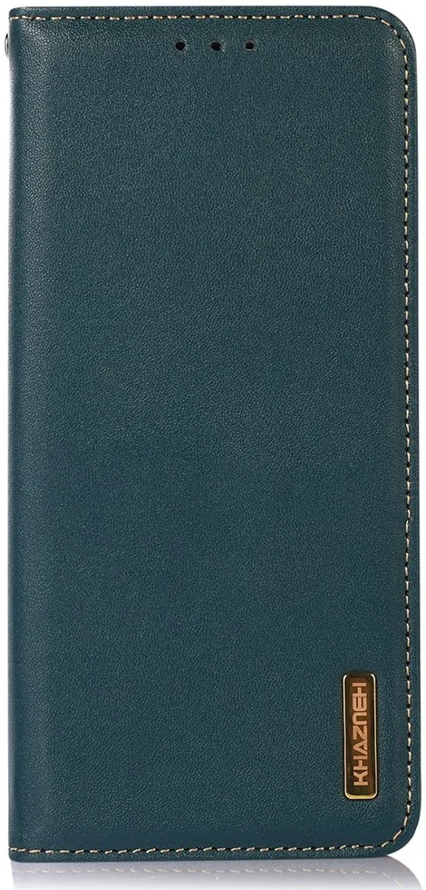 KHAZNEH Samsung Galaxy A55 Hoesje RFID Book Case Leer Groen afbeelding 6