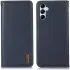 KHAZNEH Samsung Galaxy A55 Hoesje RFID Book Case Leer Blauw afbeelding 2