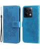 Xiaomi Redmi Note 13 Pro 5G / Poco X6 Hoesje Pasjeshouder Case Blauw