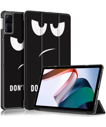 Xiaomi Redmi Pad Hoes Tri-Fold Book Case met Standaard Touch Print Hoesjes