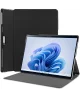 Microsoft Surface Pro 9 Hoes Tri-Fold Book Case met Standaard Zwart