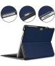Microsoft Surface Pro 9 Hoes Tri-Fold Book Case met Standaard Blauw