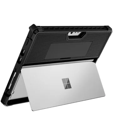 Microsoft Surface Pro 9 Laptop Hoes Shockproof Cover Zwart Hoesjes