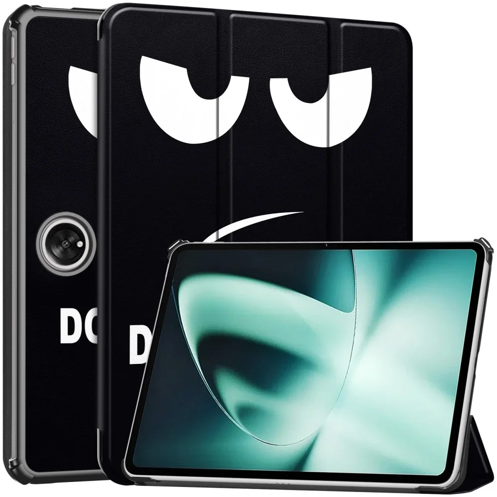 OnePlus Pad Hoes Book Case Sleep/Wake met Standaard Don&#039;t Touch Print afbeelding 1