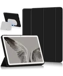 Google Pixel Tablet Hoes Tri-Fold Book Case met Standaard Zwart