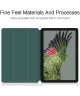 Google Pixel Tablet Hoes Tri-Fold Book Case met Standaard Groen