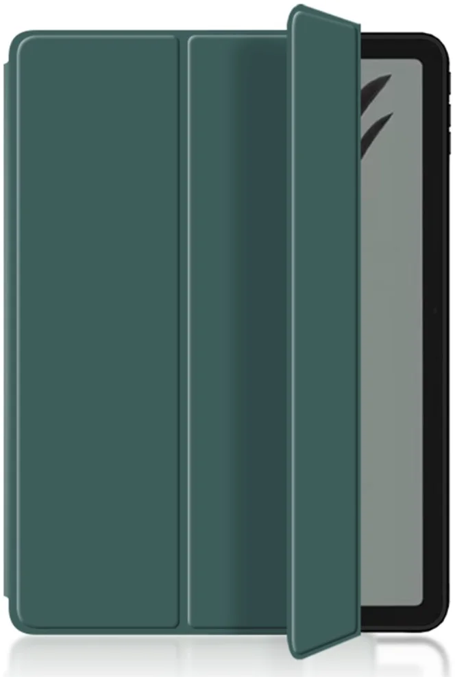 Google Pixel Tablet Hoes Tri-Fold Book Case met Standaard Groen afbeelding 2