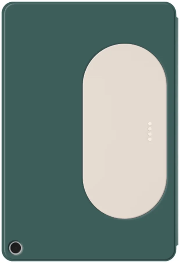Google Pixel Tablet Hoes Tri-Fold Book Case met Standaard Groen afbeelding 9