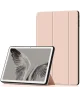 Google Pixel Tablet Hoes Tri-Fold Book Case met Standaard Roze