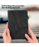 Google Pixel Tablet Hoes Portemonnee Book Case met Standaard Zwart