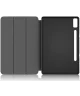 Lenovo Tab P12 Hoes Tri-Fold Book Case met Sleep/Wake Zwart