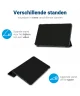 Lenovo Tab P12 Hoes Tri-Fold Book Case met Sleep/Wake Blauw