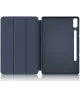 Lenovo Tab P12 Hoes Tri-Fold Book Case met Sleep/Wake Blauw