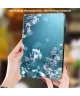 Google Pixel Tablet Hoes Portemonnee Book Case Standaard Blossom Print