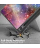 Samsung Galaxy Tab S9 FE Hoes Book Case met Standaard Galaxy Print
