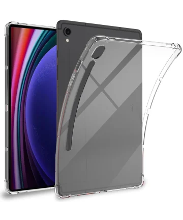 Samsung Galaxy Tab S9 FE Hoes TPU Back Cover Transparant Hoesjes