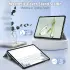 OnePlus Pad Go / Oppo Pad Neo / Air 2 Hoes Tri-Fold Book Case Grijs afbeelding 5