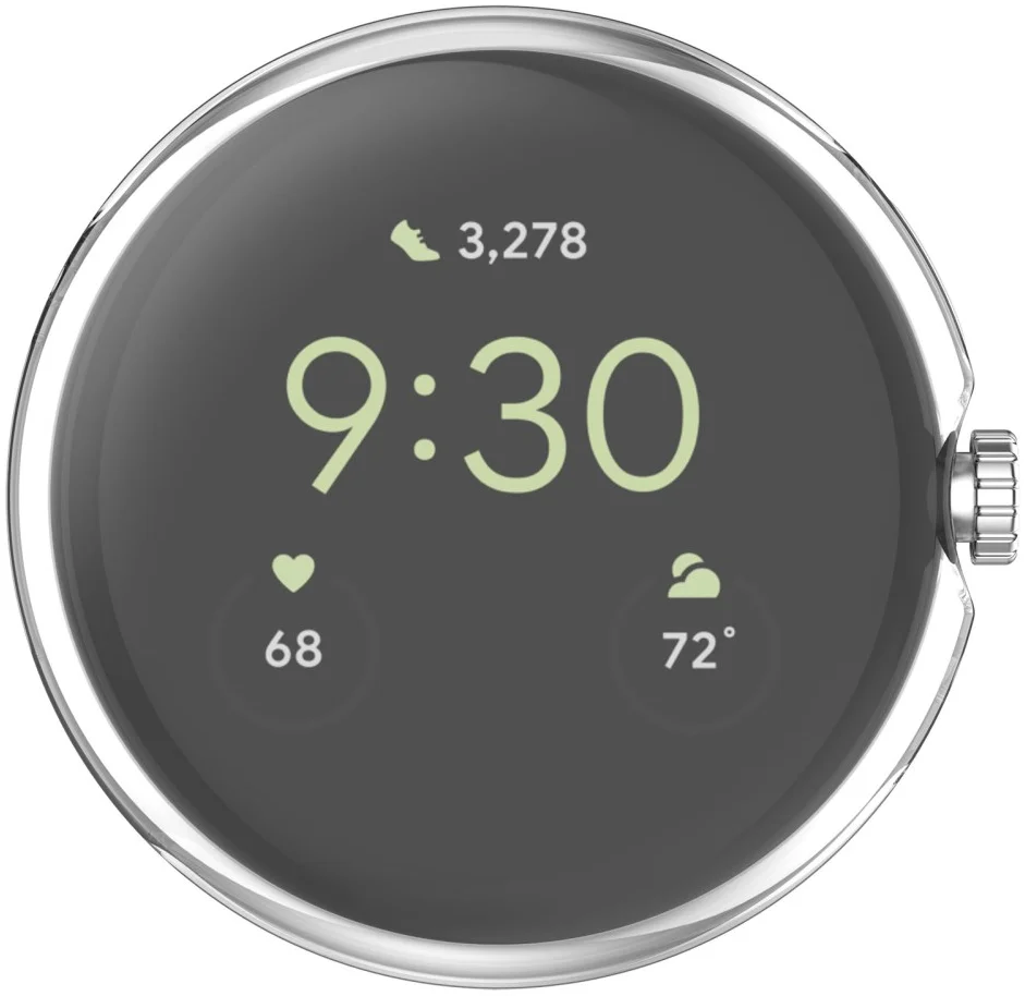 Google Pixel Watch 2 / Watch Pixel Hoesje Full Protect TPU Transparant afbeelding 5
